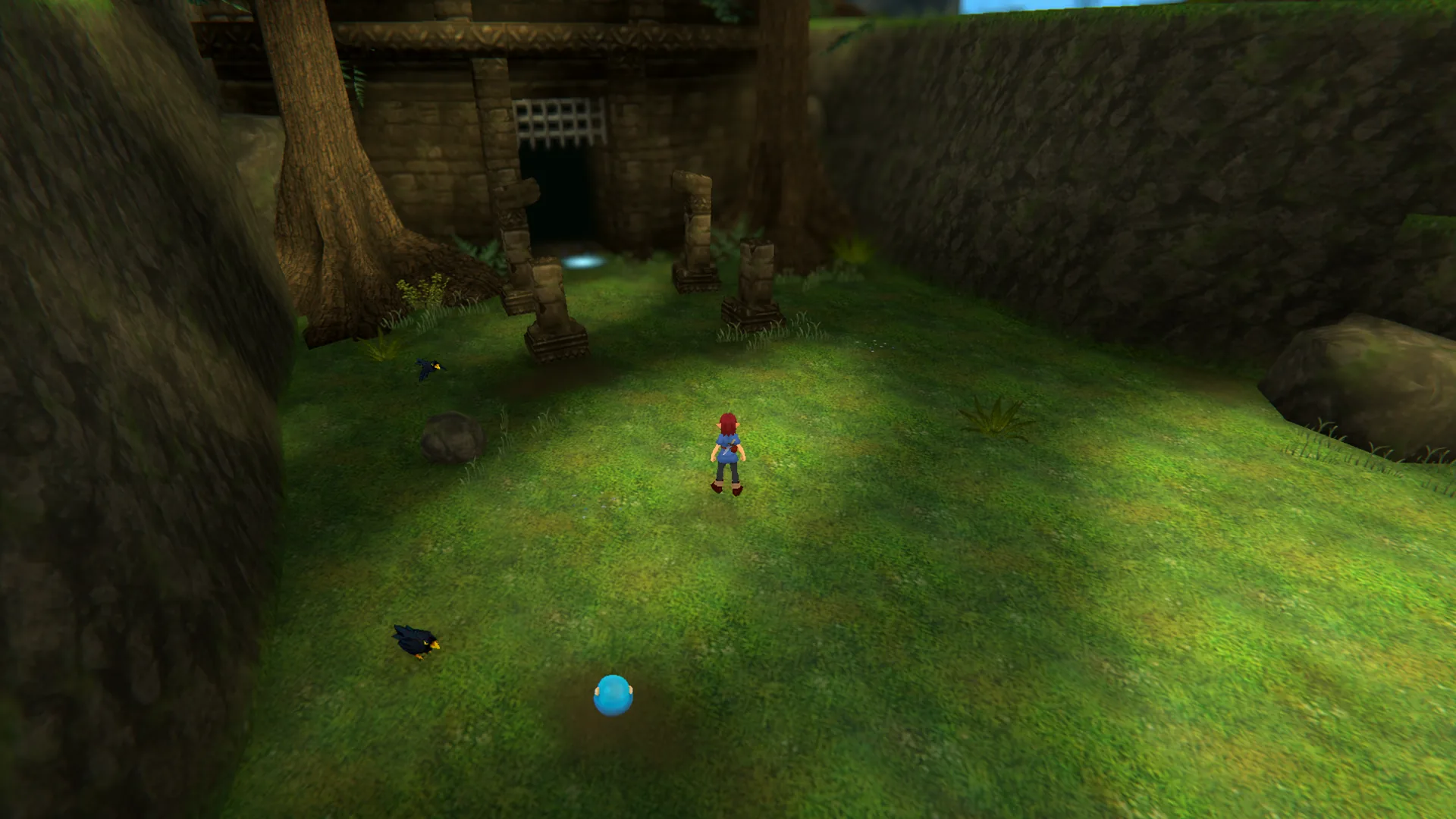 Torebia dungeon and monster encounter screenshot