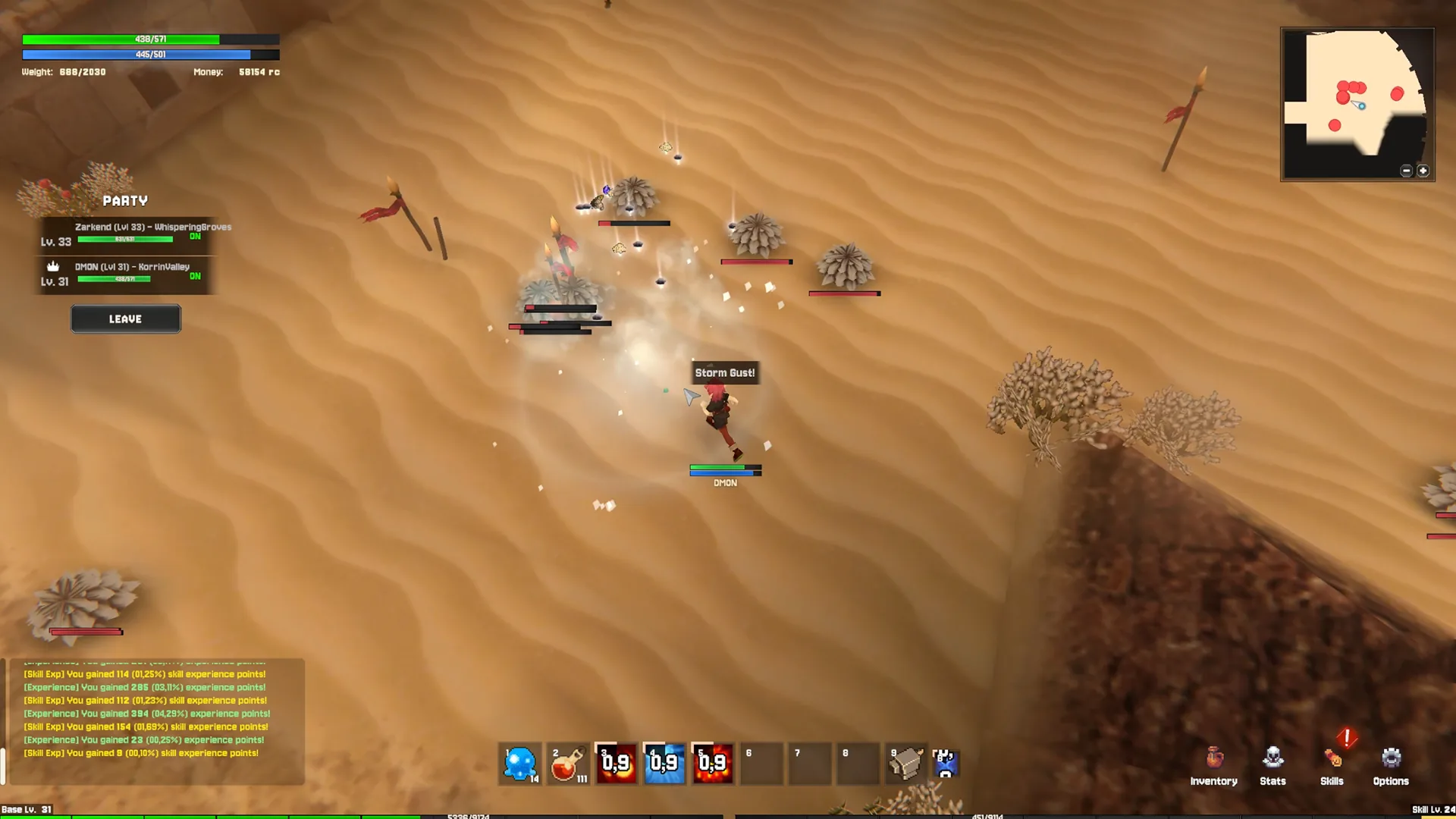 Torebia MMORPG island adventure scene
